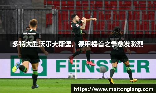 多特大胜沃尔夫斯堡，德甲榜首之争愈发激烈
